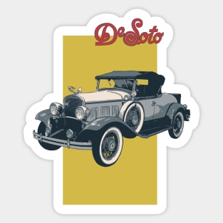 Desoto Model K Roadster Sticker